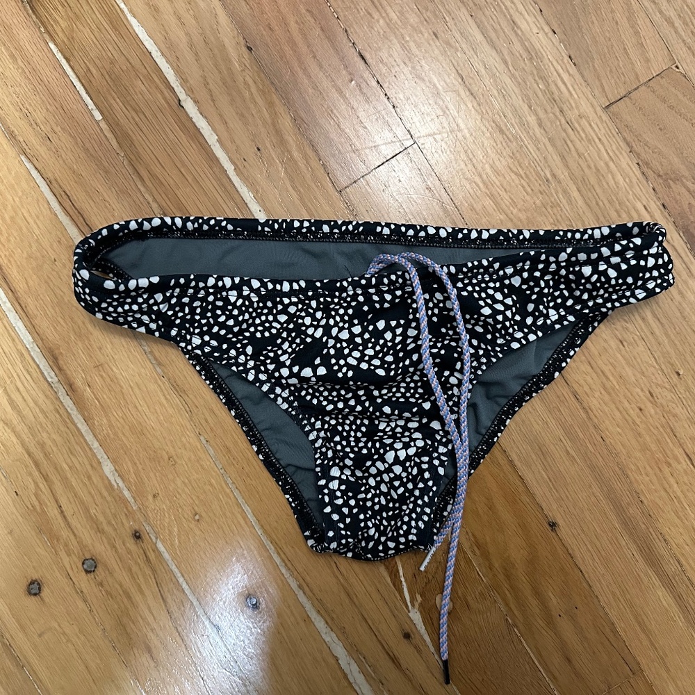 Jolyn Midi Bikini Bottom, size Small